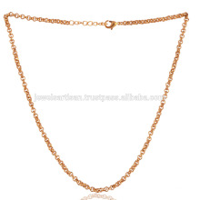 Dainty 18K Gold Plated Brass Chain in 20 Inch Length Wear as Bracelet